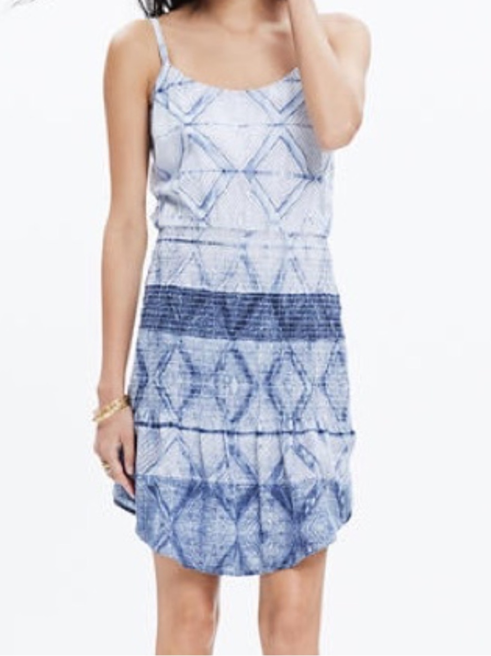 Madewell Shibori Cami Dress